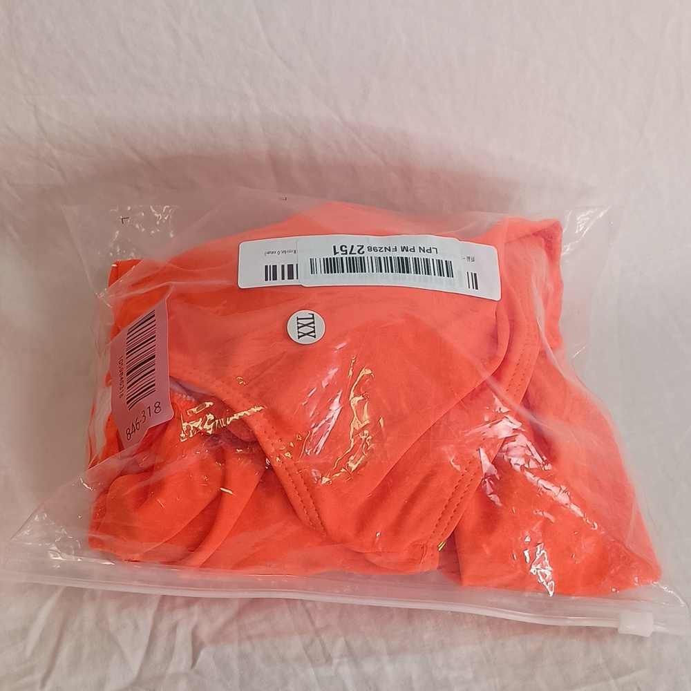 Womens Size XXL One Piece Swimsuit Orange Summer Beachy Vacay - Picture 2 of 6